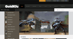 Desktop Screenshot of goldkfc.com