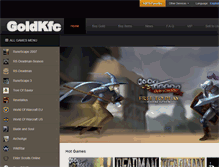 Tablet Screenshot of goldkfc.com